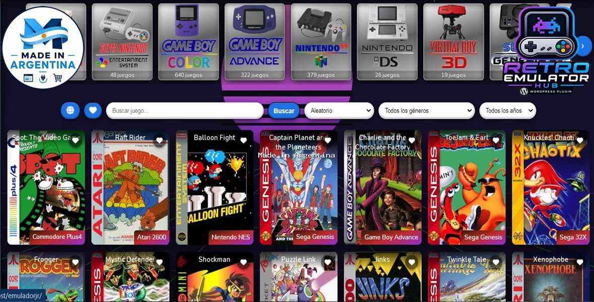 Retro Emulator Hub